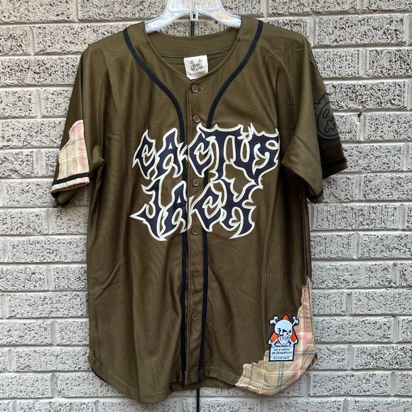 Brand X Cactus Jack Baseball Jersey NWT XL - Picture 1 of 6